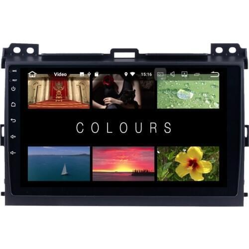 RoverOne Car Radio Navigation For Toyota Prado 120 2004 2005 - 2009 Touch Screen Android GPS Bluetooth Central Multimedia Map