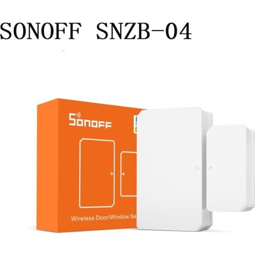 SONOFF SNZB-04 - ZigBee Wireless Door/Window Sensor Enable Smart Linkage Between ZigBee Bridge & WiFi Devices via eWeLink APP
