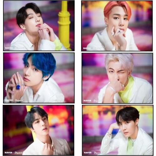 2019 Korean K-POP Bangtan boys Love Yourself Map of the Soul Persona Poster South Korean groups boy band Posters 2072