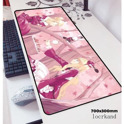 Alice mouse pads 70x30cm 3d pad to mouse notbook computer mousepad Halloween Gift gaming mousepad gamer to keyboard mouse mat