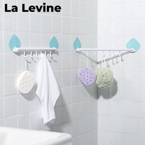 Bathroom Hooks Shower Kitchen Hanger Organizer Towel Hanger Key Hanger Rack Hanging Shelves Holders Clothes Household Items