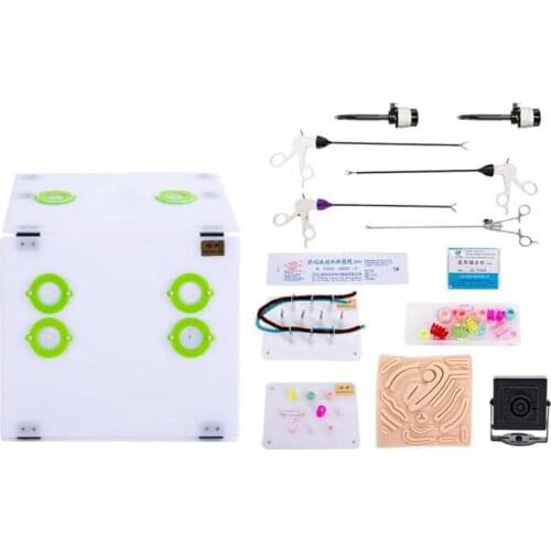 Laparoscopic surgery simulation training exercise instrument with camera Needle Holder Separation Pliers Scissors