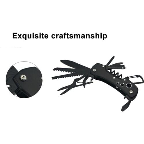 Multifunctional Knife Stainless Steel Pocket Knives Folding Plier Mini Portable Folding Screwdriver Pliers Outdoor Survival Tool