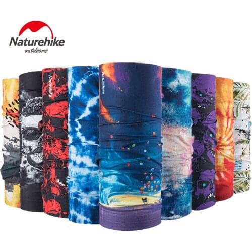 NatureHike NH17T020-J Multifunctional Sports Headwear Headband Bandana Balaclava Face Cover Scarf Sweatband Hairband Gym Cycling