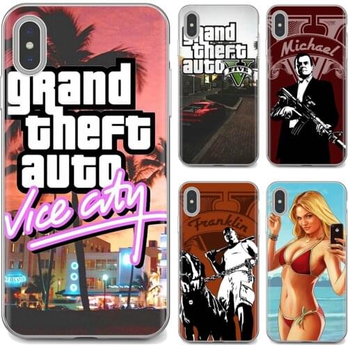 For ZTE Blade A520 A512 A452 A602 A5 2019 V6 V7 V8 V9 V10 Lite Viat GTA San Andreas Grand Theft Auto 5 V Soft Skin Case