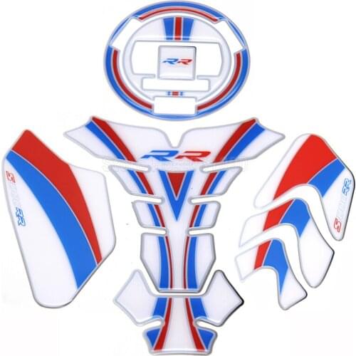 For BMW S1000RR S1000 RR HP4 S1000R Fuel Oil Tank Cap Cover Prorector Sticker Decal Carbon Fiber Tank Pad