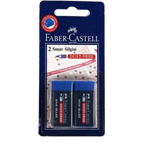 Original Faber-Castell Bls. Exam Eraser 2li