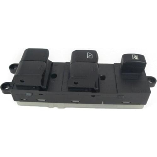 Control Switch Nissan NAVARA Plastic Glass Lifter Weatherproof Black Durable Electric Left Front Door 25401-EB30B