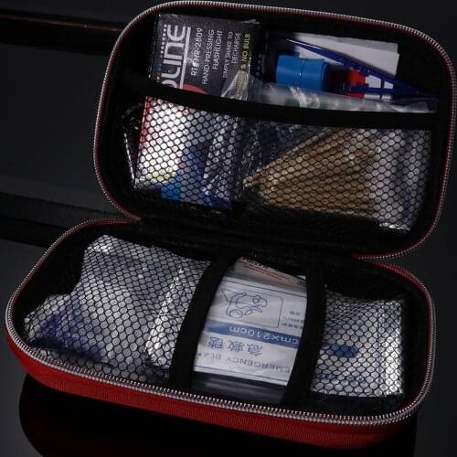 Outdoor Portable First Aid Kit Suit Travel Car First Aid Kit Home Medical Kit Medical Bag Storage Supplies 21X13.5cm
