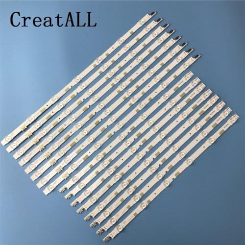 16pcs/lot LED Backlight strip 13 lamp For Samsung 50" TV V5DR_500SCA_R1 V5DR_500SCB_R1 BN96-38479A UE50JU6800 UE50JU6850