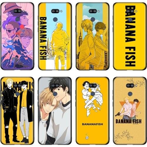 Anime Cartoon Banana Fish For LG K22 K71 K61 K51S K41S K30 K20 2019 Q60 V60 V50 V40 V35 V30 G8 G8S G8X ThinQ Phone Case