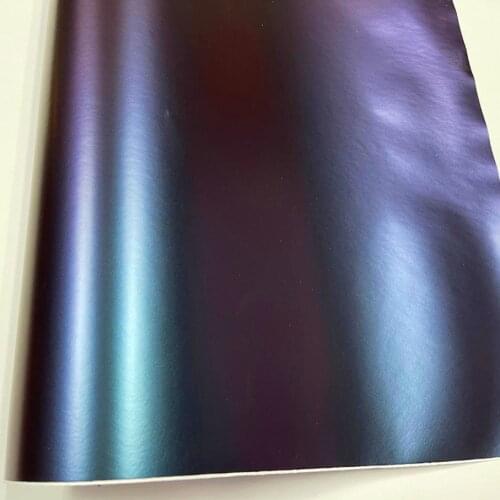 50x200cm plain blue to purple chameleon Vinyl Film Car Internal External Motorcycle Car Stickers Decoration Wrapping Car Styling