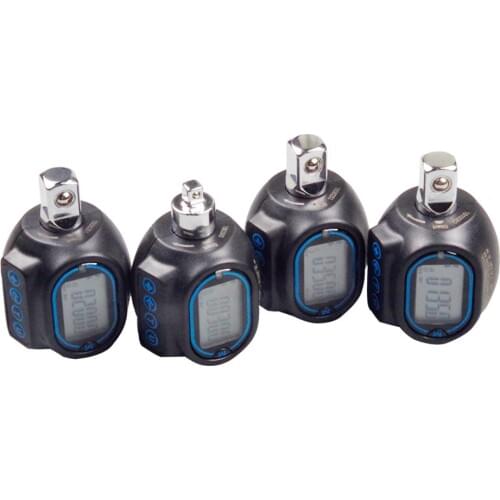 High Precision Electronic Digital Display Torque Meter Adapter Head Rotatable Screen Quartet Interface