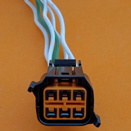 1 PC 6 Pin Of Second-Hand Original For Hyundai Elantra Kia 18 New SPORTAGE Headlight Daytime Running Light Wiring Harness Plug