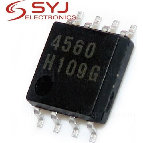 10pcs/lot NJM4560M NJM4560 4560M 4560 SOP-8 Dual Operational Amplifier original authentic In Stock