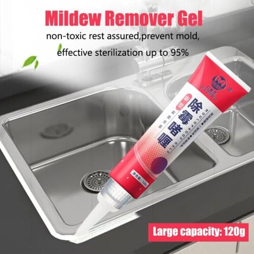 120g Deep Down Clean Household Mold Remover Gel Mildew Remover Cleaner Caulk Household Cleaning Chemicals