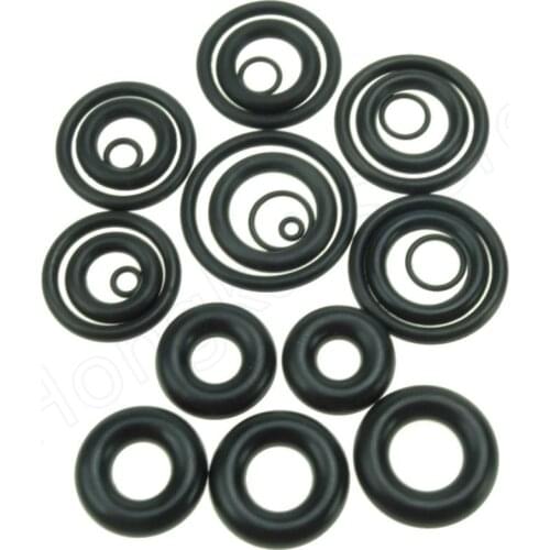 20pcs CS 2mm Black Nitrile Rubber (NBR) O-Ring OD 8-80mm Seal Washer Heat Resistance 100