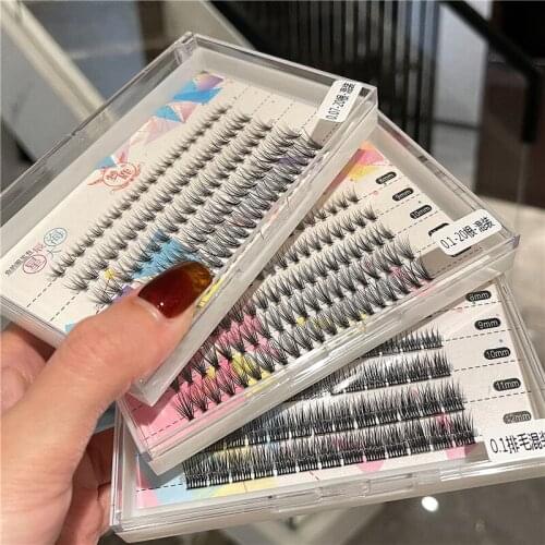 60 Pairs 3D Faux Mink Lashes Fluffy Soft Wispy Volume Natural Long False Eye Lashes Reusable Eyelashes Extention Makeup Tools