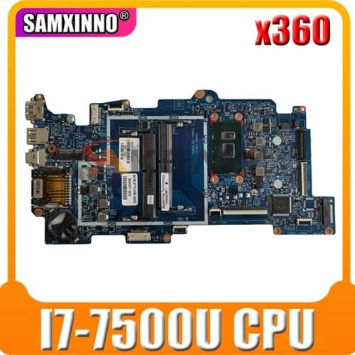 858871-601 858871-001 FOR HP X360 M6-AQ 15-AQ Laptop Motherboard With SR2ZY i7-7500u CPU 448.07N06.002N 15257-2N tested 100