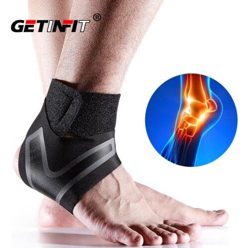 Ankle Protectors Anti Sprain Outdoor Basketball Football Ankle Brace Supports Straps Bandage Wrap Foot Safety Posture Corrector