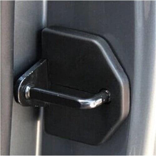 Free shipping 4pcs/Set Car-styling Door lock buckle waterproof rust Protector Cover case For For Ford Focus 2 S-MAX Mondeo