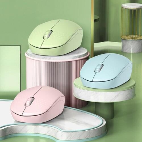 2.4G Mini Wireless Mouse For PC Gamer Macbook Xiaomi HP Portable Silent Click USB Small Hand Computer Mice For Girl Kids