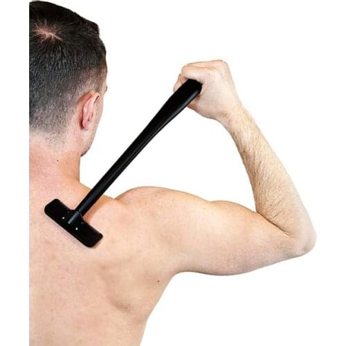 Long Handle Men Safety Back Hair Shaver Big Blade Trimmer Leg Hair Shaver Depilator Safety Whole Hair Razor Trimer Body