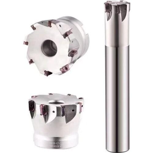 EXN03R LNMU03R fast feed milling cutter 35mm 40mm 50mm 63mm for fast feed insert LNMU0303ZER-MJ AH725 AH130 tool EXN03