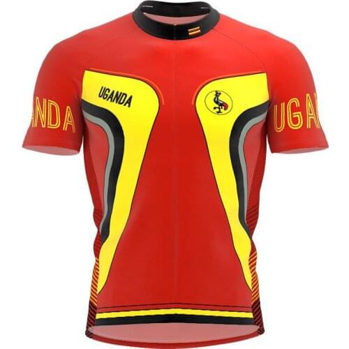 2021 New Uganda Summer Multi Types Cycling Jersey Team Men Bike Road Mountain Race Riding Bicycle Wear Bike clothing Quick Dry