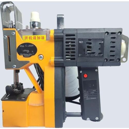 GK9-2020 Electric Sewing Sealing Machine Tool 220V Portable Automatic Sewing Machine Packaging Machine Fabric Sealing Bag