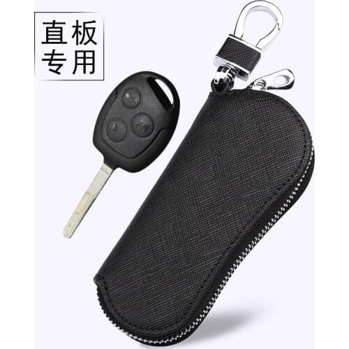 Leather car key case cover keychain For Volvo XC70 XC90 XC40 S90 V50 V70 S60 S80 C30 VOLVO S40 S70 V40 C70 Car accessories