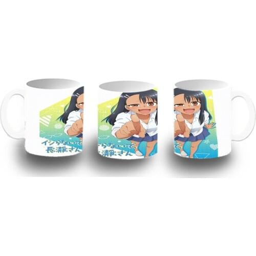 MERCHANDMANIA cup IJIRANAIDE, NAGATORO-SAN original coffee cocteleria breakfast