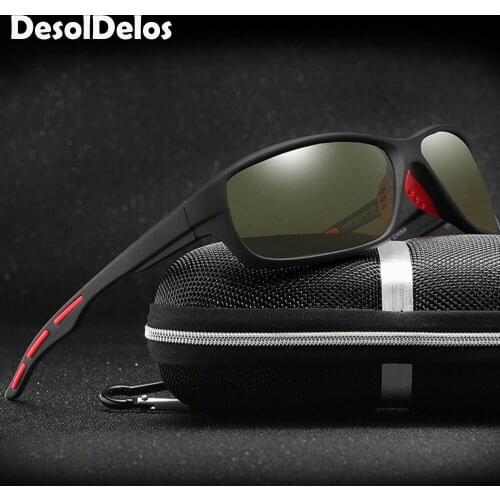 2021 Mens Yellow Polarized Driving Sunglasses at Night High Quality Vision Day Night Glasses Polarized For Women Safety Eyewear