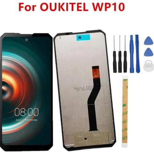 New Original LCD Display Assembly Digitizer For Oukitel WP10 6.67'' FHD+ 5G Cell Phone Touch Screen Panel Repair Replacement