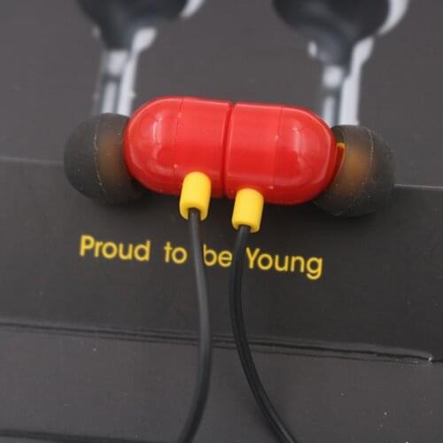 RMA101 Realme 3.5MM Earphone Sport In-Ear Magnetic Headsets With Mic For Realme Q2 Q2i V3 V5 X2 Pro/7i/3 Pro Redmi Note 9/8 pro