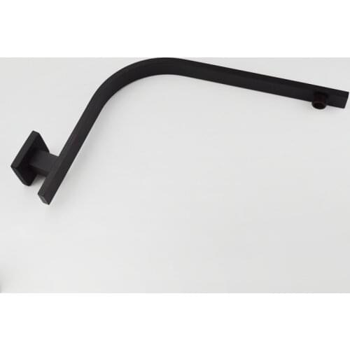 Direct factory sanitary ware factory stainless steel shower arm chrome adjustable shower head arm brass rain shower head arm