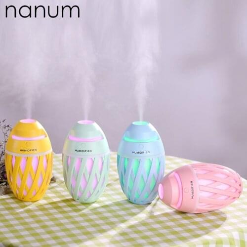 320ml Creative Car Olive Humidifier Mini USB Ultrasonic Humidifiers Led Night Light Essential Oil Aroma Diffuser Air freshener