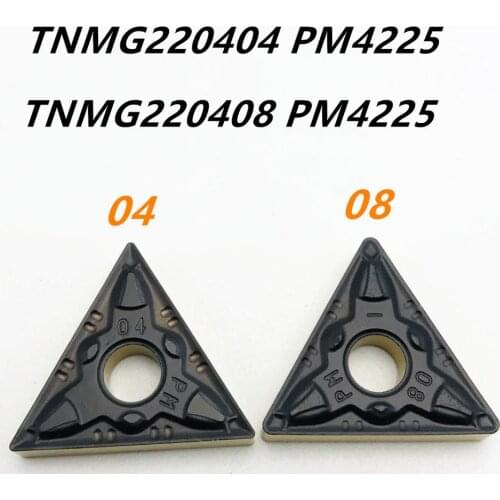 High-quality carbide insert TNMG 220408 TNMG 220404 PM 4225 External turning tool TNMG220408 TNMG220404 PM4225 Lathe tool TNMG