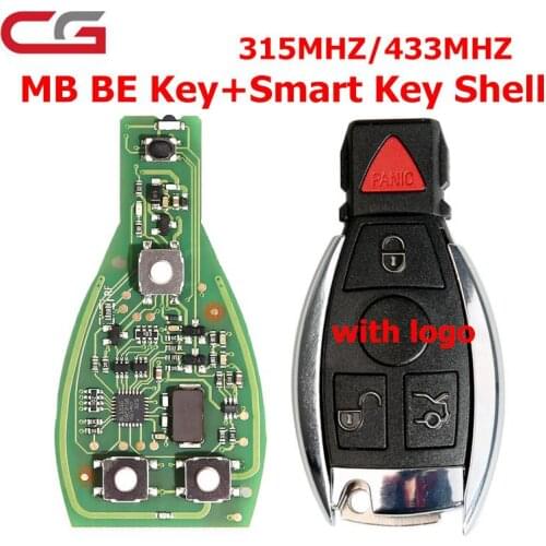 1PCS/5PCS/10PCS New CGDI MB BE Key for All Benz FBS3 Immo Reusable Works with CGDI MB Programmer 315MHZ/433MHZ