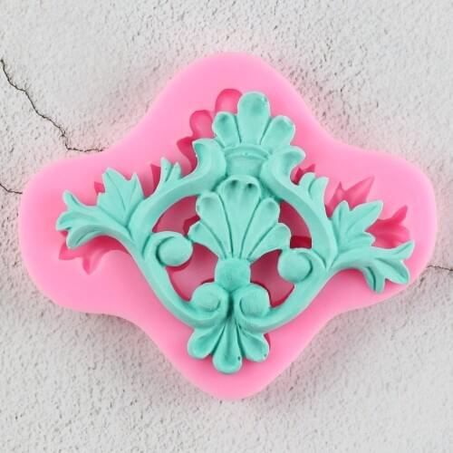 1Pcs Flower Relief 3D Craft Relief Fondant Chocolate Silicone Mold Kitchen Cake Decorating Tools