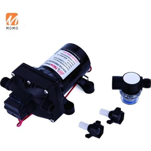 12 volt diaphragm pump 3.0GPM 55PSI high pressure booster with self-priming