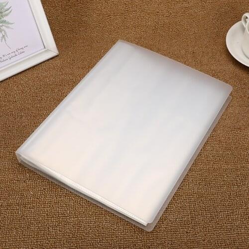 288 Pockets Transparent Film Trading Care Pockets Photo Album Intecalaire for Instax Mini Photo Album Name Card Holder