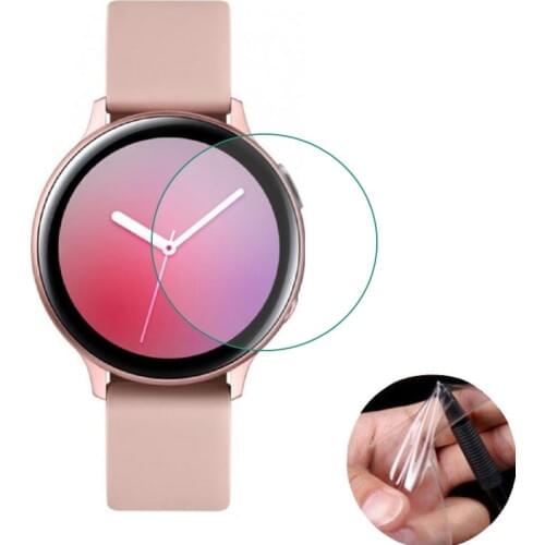 5pcs TPU Soft Protective Film Guard For Samsung Galaxy Watch Active 2 40mm/44mm Active2 SmartWatch Screen Protector Full Cover