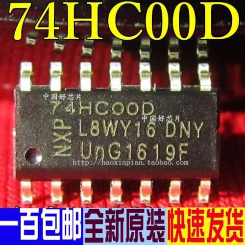 74hc00d 74HC00 4-2 Input and Non-Gate Logic Chip Sop-14