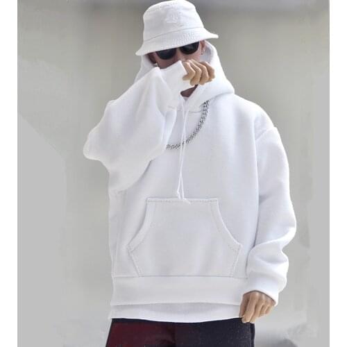 In Stock 1/6 Scale Male Figure Accessory Sweater Hoodies Sleeve Long Coat Clothes Model for 12 inches Action Figure Body