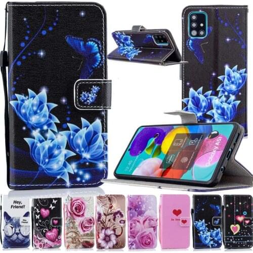 Flip Case For Samsung Galaxy A01 A21 A51 A71 A31 A41 M30S M11 M21 M31 A21S A81 S10 S20 Plus A10 A20 A20E A30 A40 A50 A70 A30S