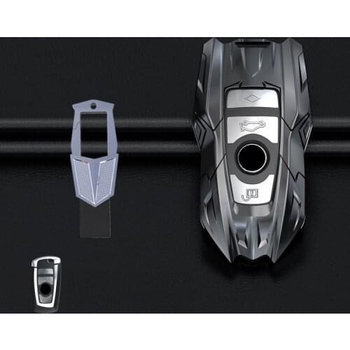 Zinc Alloy Car Key Case Cover For BMW X1 X3 X5 X6 Series 1 2 5 7 F15 F16 E53 E70 E39 F10 F30 G30 Car key Shell Protecor