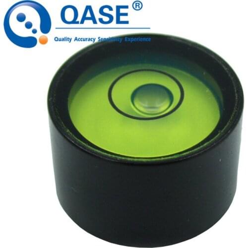 1 piece Size 19*12mm Circular spirit level Round Level bubble vials Bullseye bubble level Accuracy 15'/2mm
