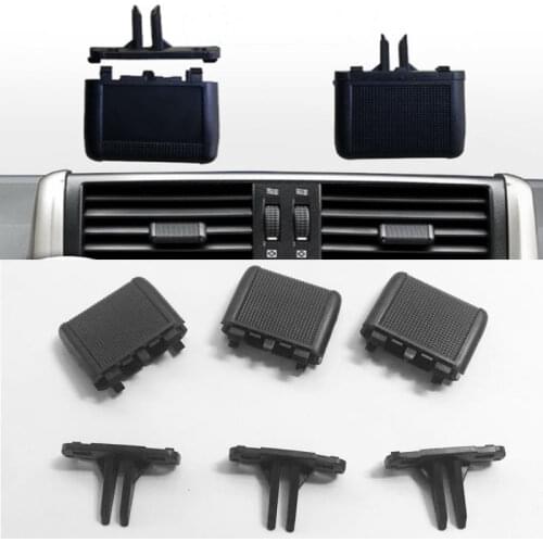Car Front A/C Air Conditioning Vent Outlet Tab Clip Repair Kit for Toyota Prado 10-17 Auto Accessories