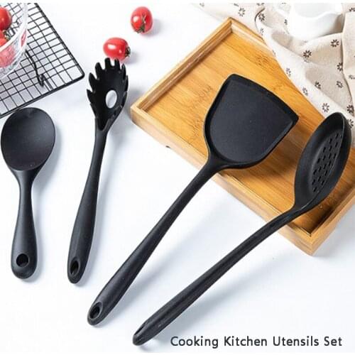 New Silicone Kitchen Utensils Set, Spoon, Kitchen Utensils, Cooking Brush, Spoon, Multi-function 10-piece Tool